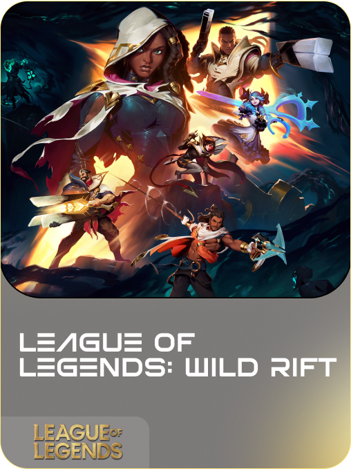 Top Up League of Legends Wild Rift